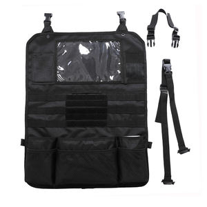 อุปกรณ์เสริมเบาะรถยนต์แบบยุทธวิธีใหม่ ผ้าคลุมเบาะหลังรถยนต์อเนกประสงค์ พร้อมกระเป๋า Molle แบบถอดได้ - Product Image 3