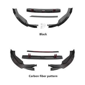 Ricambi Auto Auto paraurti anteriore labbro per Audi <span class=keywords><strong>A5</strong></span> S Line 2021 2022 3 pezzi tipo anteriore Splitter Spoiler Lip Wind Knife - Product Image 6