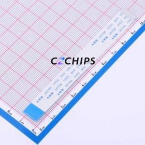 FFC-0.5-22-100-B-4-8 FFC Cable (Flexible Flat Cable) P=0.5mm Connector 22P 0.5mm 0.3mm Reverse - Product Image 1