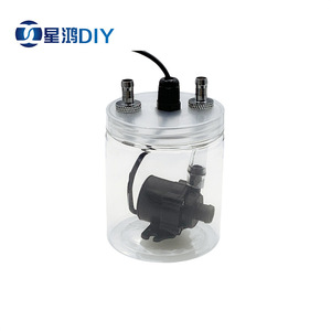 Système de refroidissement par eau <span class=keywords><strong>pour</strong></span> ordinateur de bureau, ordinateur <span class=keywords><strong>portable</strong></span>, téléphone <span class=keywords><strong>portable</strong></span> avec radiateur et pompe intégrés sans <span class=keywords><strong>ventilateur</strong></span> (Chine GUA) - Product Image 5