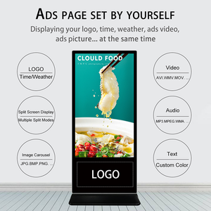 Máquina de publicidad vertical con pantalla táctil de 43 pulgadas de calidad al por mayor usada para catering quiosco Digital pantalla de publicidad táctil - Product Image 6