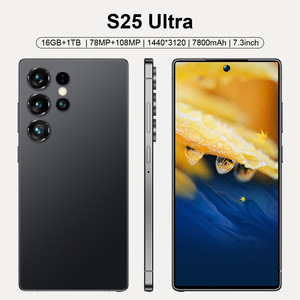<span class=keywords><strong>Smartphone</strong></span> 5G S25 Ultra 7,3 pouces de haute <span class=keywords><strong>qualité</strong></span>, nouveau, <span class=keywords><strong>prix</strong></span> d'usine, best-seller, 16 Go + 1 To, double SIM Nano, débloqué - Product Image 1