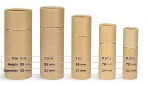 Custom <b>Mini</b> Eco Friendly Cardboard Lipstick Packaging Recycled Kraft Push up Paper Tube for <b>Lip</b> Balm - Product Image 2