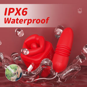 एस-हाथ नए आगमन बड़े मुंह की जीभ लिकर वाइब्रेटर डिल्डो योनि क्लिटोरल उत्तेजना महिलाओं के लिए वाइब्रेटर सेक्स खिलौना - Product Image 4