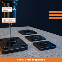 Pièces en aluminium anodisé dur CNC et acier inoxydable sur mesure, fournisseur OEM JRD Precision, précision +/-0,005 mm, ISO 9001, usinage par fraisage 5 axes