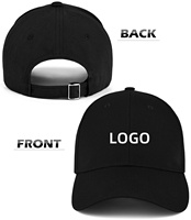 Gorra de Béisbol Unisex de Algodón Transpirable e Impermeable de 6 Paneles con Visera Baja, Ajustable, Sin Estructura, Lisa, Formal, Deportiva, Estilo Papá, para Golf