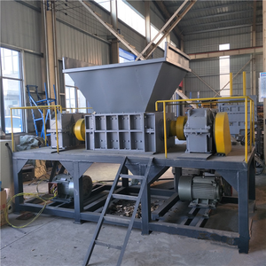 Broyeur de plastique et de ferraille à double arbre de 30 kW, haute productivité, personnalisé en usine, avec moteur et engrenages 220V/380V - Product Image 3