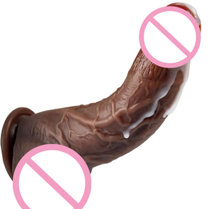 Productos para Adultos Femeninos Consolador Vibrador de Silicona Líquida Realista con Fuerte Ventosa Pene Flexible y Suave para Mujeres - Product Image 1