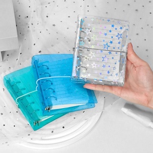 M5 chất kết dính máy tính xách tay tiền ngân sách kế hoạch nhựa nhỏ long lanh rõ ràng nhựa PVC Ngân Sách chất kết dính với trống lót giấy chèn - Product Image 1