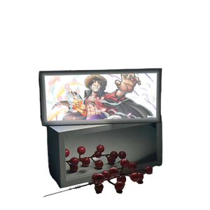 Offre Spéciale <span class=keywords><strong>Cadre</strong></span> Photo LED Dessin Animé <span class=keywords><strong>One</strong></span> <span class=keywords><strong>Piece</strong></span> <span class=keywords><strong>Luffy</strong></span> Zoro 16GRB Télécommande Miroir Lumineux Peinture Décoration Maison Ornement Artisanat en Résine - Product Image 1