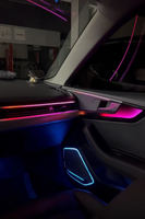 ICarsin - Éclairage d'ambiance intérieur de voiture à LED Symphony 256 couleurs, accessoires de décoration pour Audi A5 B9 Coupé