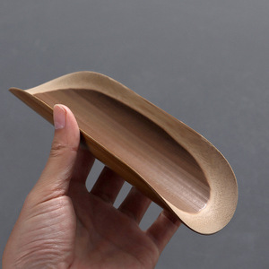 Cuillère à thé en bambou de forme irrégulière, accessoire écologique pour la cérémonie du thé Kung Fu, pour le thé de l'après-midi, qualité supérieure - Product Image 3