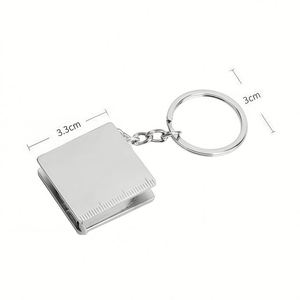 Mètre Ruban Rétractable Personnalisé avec Logo, Porte-clés, Mètre Ruban Compact pour Mesure Corporelle, pour Sacs à Main, Poches, Clés, Portable - Product Image 2