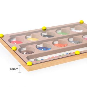 Jouets éducatifs personnalisés CPC CE pour enfants d'âge préscolaire, perles de comptage colorées, aimants, labyrinthe pour garçons et filles - Product Image 5