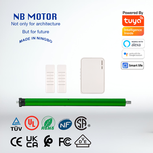 NB động cơ điện tử 35 mét DC cơ giới hình ống Chiếu màn hình động cơ với điều khiển từ xa thiết kế hiện đại cho khách sạn sử dụng - Product Image 3