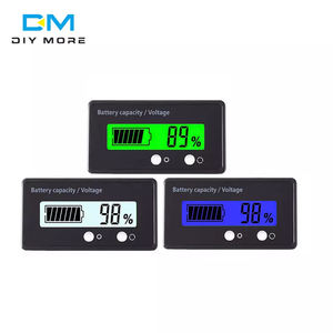 Brandneuer 8-120V LCD Säure-Blei-Lithium-Batterie-Kapazitätsanzeiger Voltmeter Spannungsprüfer GY-6S - Product Image 1