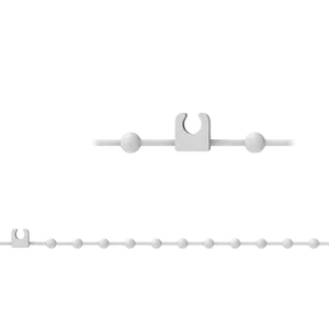 Accesorios de cortina de plástico, peso inferior para persianas verticales de 89mm, tela para decoración del hogar, persianas, gran oferta