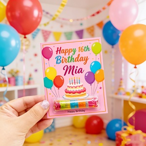 Funda Autoadhesiva para Tarjetas de Dinero, Cubierta de Plástico Transparente, Envase Tipo Blíster para Bálsamo Labial - Product Image 2