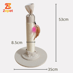 Produits pour animaux de compagnie en promotion : Arbre à chat de luxe de haute qualité avec griffoir en sisal pour chaton - Product Image 4