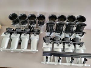 ท่อร่วมไอดีอะลูมิเนียม CNC สำหรับ Honda K-Series พร้อมลิ้นปีกผีเสื้อแบบแยกใหม่ ขนาด 55MM-65MM ใช้ได้กับรุ่น K20 K20A <span class=keywords><strong>K20Z</strong></span> - Product Image 6
