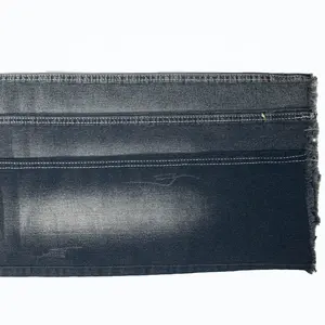 Kain Denim 12 Oz tidak meregang stok bahan katun kain Denim kain denim stok kain Denim tidak meregang untuk tas jeans