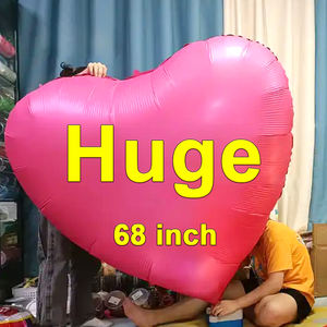 Globo Gigante de Corazón de 68 Pulgadas, Globo de Helio de Aluminio al por Mayor - Product Image 3