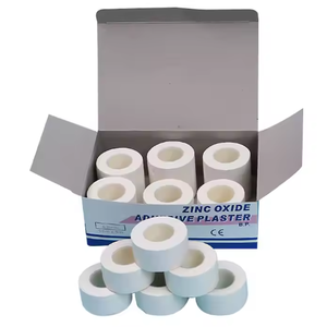 Zinc Oxide <b>Plaster</b> Adhesive <b>Tape</b> 6 Rolls Waterproof Surgical Dressing Medical Grade - Product Image 2