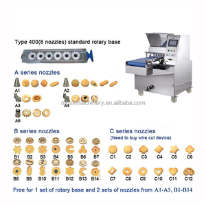 Línea de panadería multifunción Moxin: combinación de extrusora de <span class=keywords><strong>merengue</strong></span> y galletas cortadas con alambre - Product Image 2