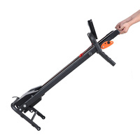 Tapis roulant mécanique pliable Bestgym pour la maison, machine à courir et à marcher, capacité de 100 kg, moteur CC, écran LED, test de fréquence cardiaque