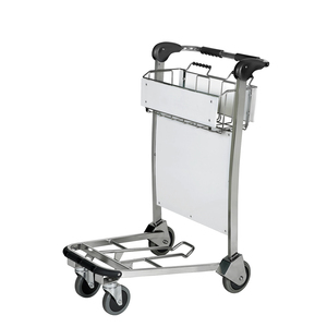 Carrito de Equipaje para Aeropuerto con Ruedas de Caucho Natural y Aleación de Aluminio, con Sistema de Frenos - Product Image 4
