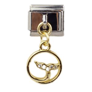 Bracelet pendentif de style italien, série Golden Ocean, diamant, tendance, géométrique, chaîne en acier inoxydable, zircon, assemblage personnalisé - Product Image 2