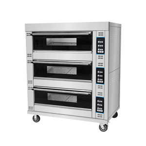 Horno Portátil Independiente de Una Plataforma y 3 Bandejas para Vendedores Ambulantes, para Hornear Pizza y Pan - Product Image 4