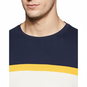 Precio de fábrica Venta caliente Cuello redondo Manga corta Sublimación tejida 100% Premium Antiarrugas Secado rápido Transpirable Hombres Camisetas - Product Image 1