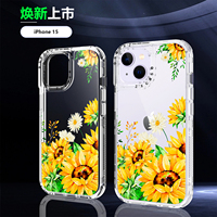 Fundas de Teléfono Móvil QY 3 en 1 de TPU de Lujo, Resistentes a Golpes y Caídas, con Agarre para 15/14/13/12/11 Pro Max, Varios Colores, Gratis