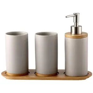 เซรามิคหินอ่อนLiquid Soap Dispenserขวดความงามแฟชั่นHand Soap Dispenserขวดโลชั่นอุปกรณ์ห้องน้ำ