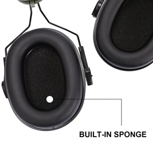Casque tactique en matériau ABS avec protège-oreilles, accessoires de chasse - Product Image 5