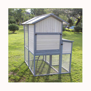 Poulailler en acier sur mesure de grande taille, cage à lapins en maille grossière, extérieur, imperméable et résistant au soleil, grand poulailler en fer - Product Image 6