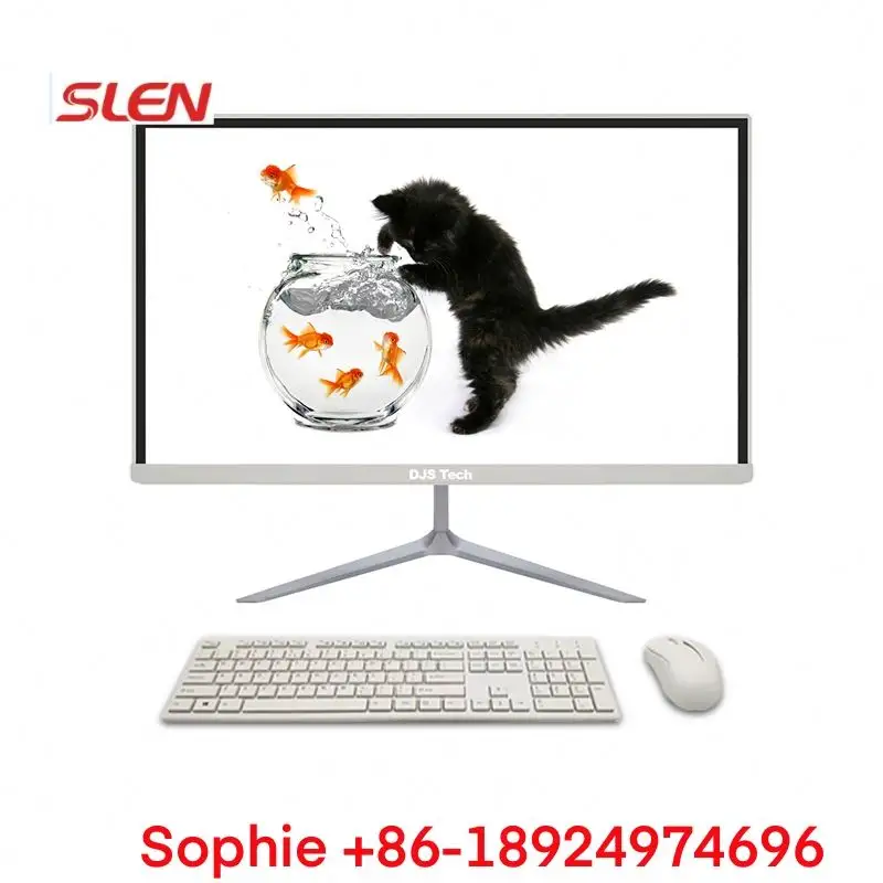 Slen win10 sistema portátil estudo infantil, estudo tudo em um toque pc desktop computador