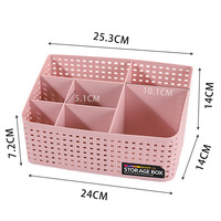 Boîte de rangement et d'organisation multifonctionnelle pour bureau et télécommandes diverses pour la maison