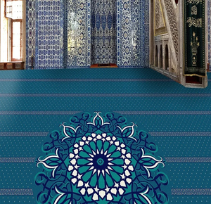 High Quality Axminster <strong>Mosque</strong> <strong>Carpet</strong> Waterproof Wall-to-Wall Muslim Prayer <strong>Carpet</strong> Luxury Rolled <strong>Dubai</strong> <strong>Mosque</strong> Room <strong>Carpet</strong> - Product Image 4