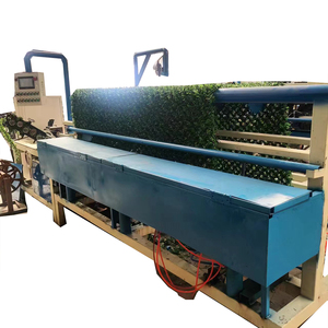 Tự động màu xanh lá cây PVC cỏ nhân tạo dây hàng rào Máy làm hàng rào màu xanh lá cây máy - Product Image 4