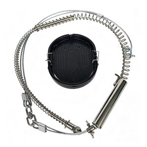 Piège à animaux 422 - Piège à ressort pour le contrôle des nuisibles, câble en acier inoxydable, écologique, étanche, attrapeur de faune - Product Image 1