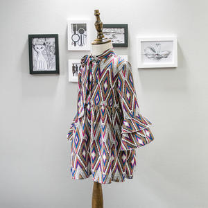 China Produkt <span class=keywords><strong>pakistani</strong></span> schen Stil Kinder Mode Langarm Kleid für dicke Mädchen - Product Image 2