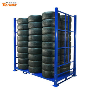 بسعر المصنع نظام أرفف إطارات قابل للطي قابل للطي وقابل للطي لتخزين المخازن الثقيلة من النوع الصلب - Product Image 2