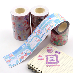 Boyue Kawaii autocollants rouleau dessin animé décalcomanies <span class=keywords><strong>mignon</strong></span> enfants récompense autocollant avec Kawaii enfants cadeau - Product Image 2