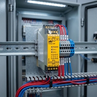 Relais de sécurité d'origine neuf 787355 P2HZ X4P C 24VDC 3n/o 1n/c en stock