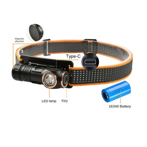 Linterna de Pesca Magnética Recargable por USB, de Alta Potencia, con Batería 18650, Linterna LED Táctica para Camping, Linterna Frontal - Product Image 6