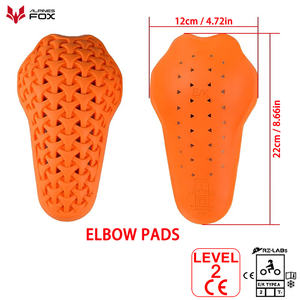 เสื้อแจ็คเก็ตมอเตอร์ไซค์ อุปกรณ์ป้องกัน แผ่นรองป้องกัน CE สำหรับมอเตอร์ไซค์ แผ่นรองหลัง ข้อศอก ไหล่ อุปกรณ์มอเตอร์ครอส ระดับ 2 ได้รับการรับรองมาตรฐาน CE - Product Image 6