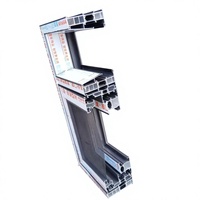 Fenêtre panoramique de sécurité en aluminium à rupture de pont thermique, du sol au plafond