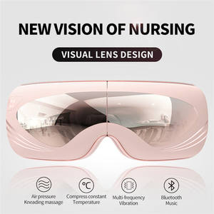 Masque oculaire intelligent pour soulager la fatigue oculaire et les migraines, avec vibration, compresse chaude, masseur oculaire visuel 4D - Product Image 2